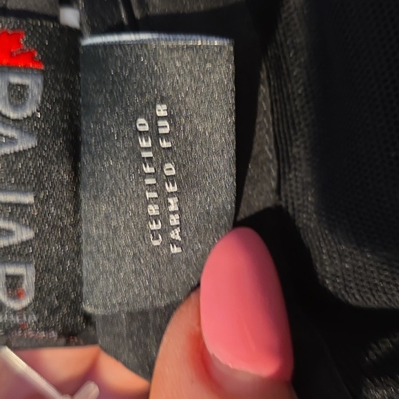 Pajar Queens quilted puffer coat real fox fur - Picture 7 of 7